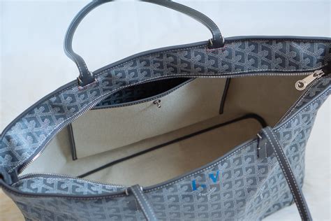 goyard tote bag with zipper